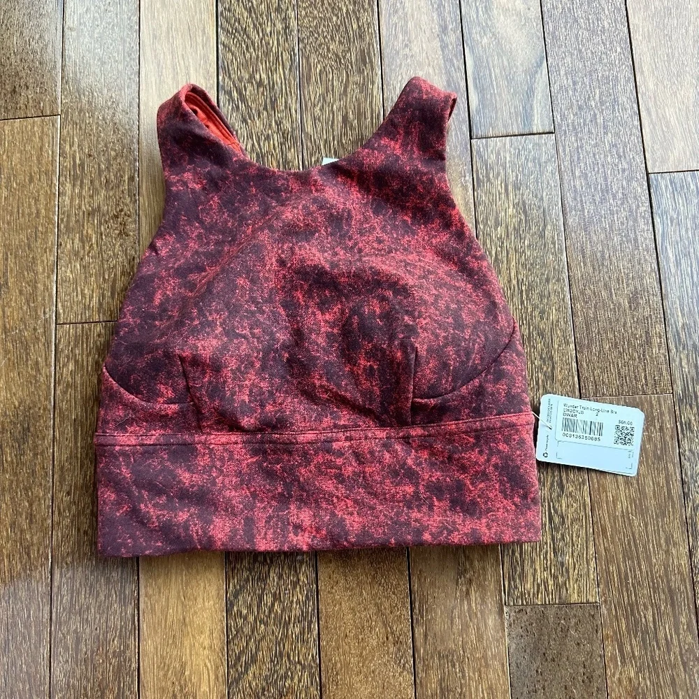 NWT Lululemon Wunder Train Long-Line Bra - (sz 2)